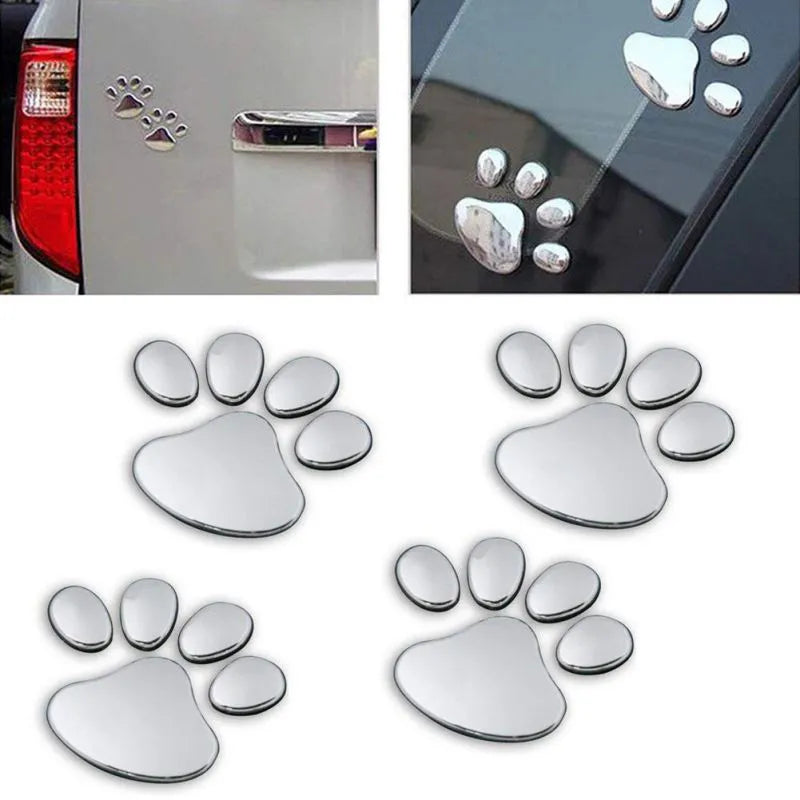 Paw Print Decal