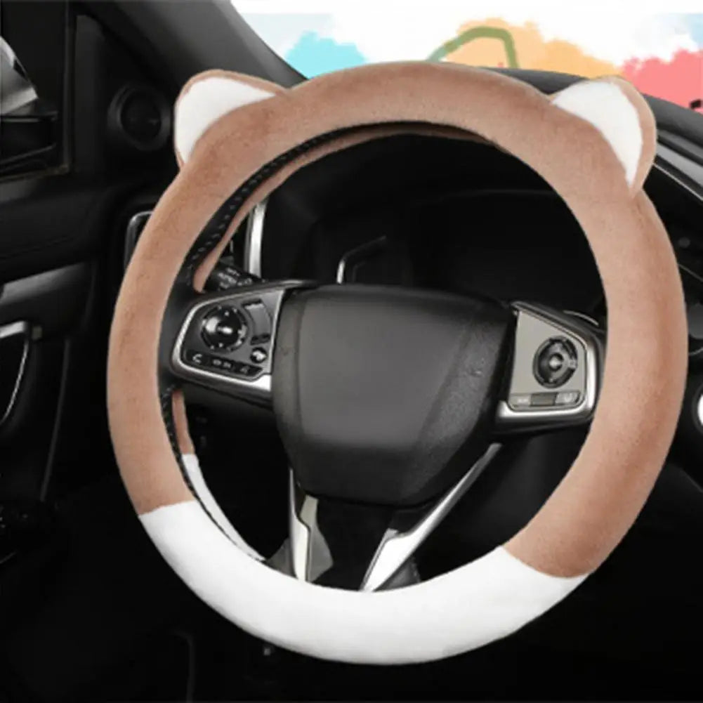 Furries Theme Cartoon Steering Wheel Cover
