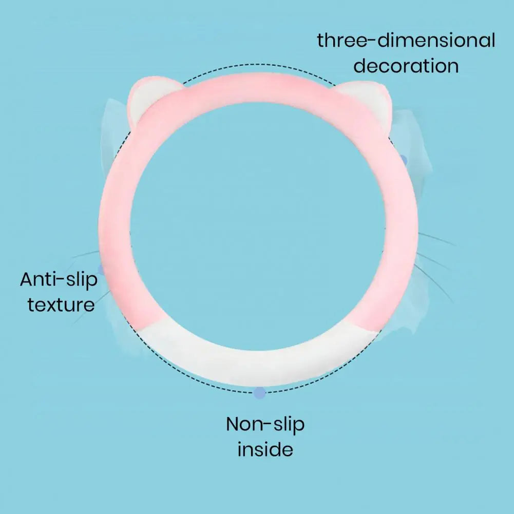 Furries Theme Cartoon Steering Wheel Cover