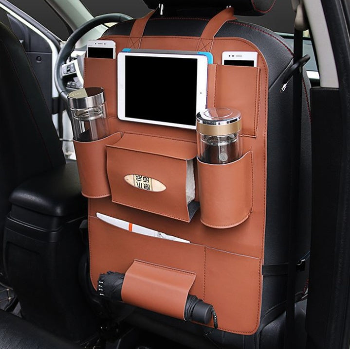 HQ Leather Car Seat Organizers