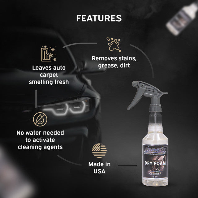 Dry Foam Auto Carpet Cleaner