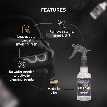 Dry Foam Auto Carpet Cleaner