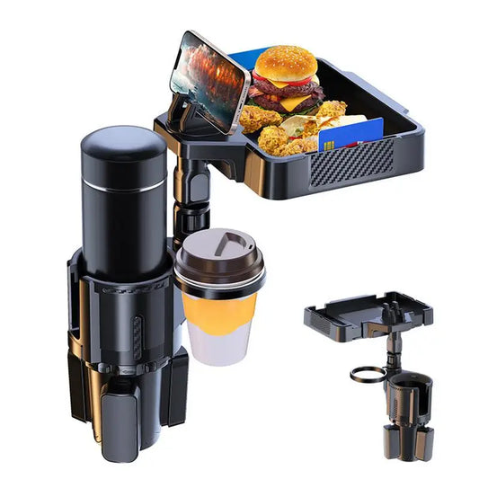 Cup Holder Tray For Car Car Food Tray With Cup Holder Car Accessories Car Tray Car Gadgets For Auto Automotive Truck RV Driver