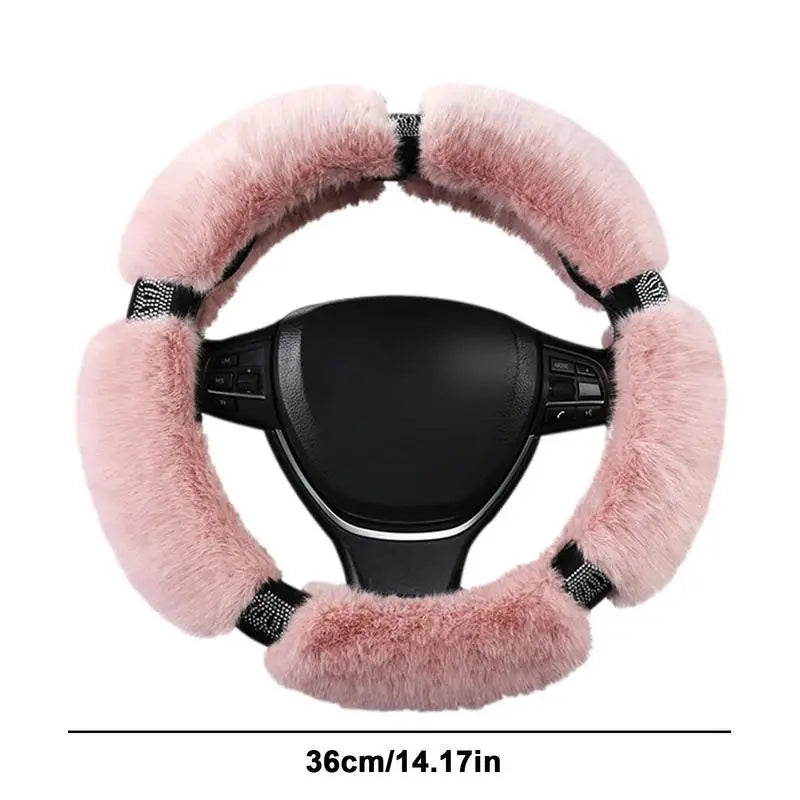 Fuzzy Steering Wheel Cover