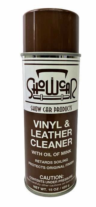 Aerosol Vinyl & Leather Cleaner Oil of Mink