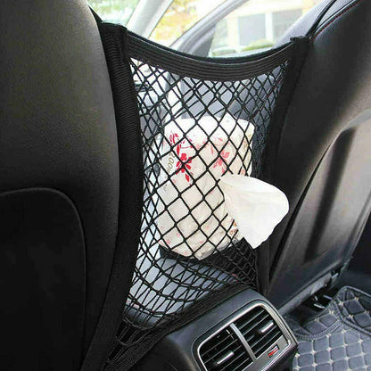 Universal Car Trunk Storage Net Bag Cargo Back Seat Mesh Organizer Holder Mesh