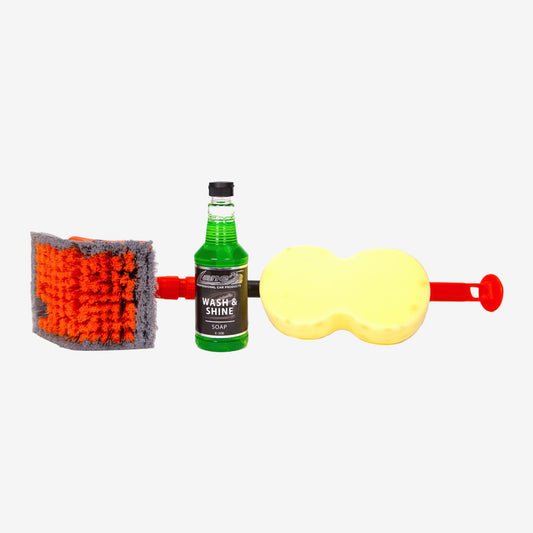 Car Wash Soap Brush and Sponge Kit